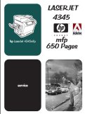 Thumbnail HP LaserJet 4345 MFP Service Manual Thumbnail HP LaserJet 4345 MFP Service Manual